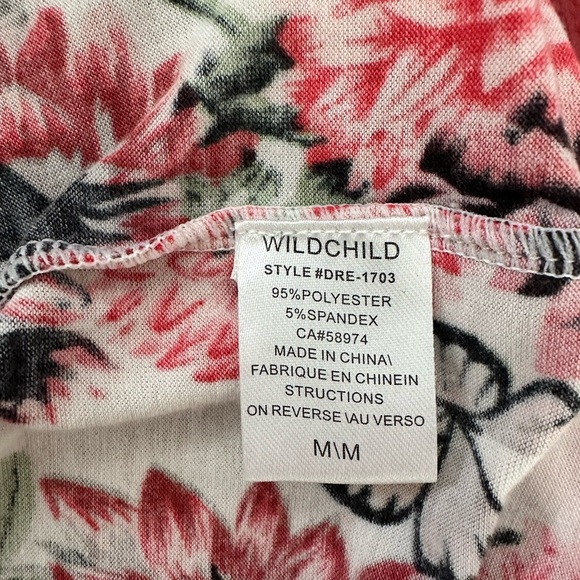 NWT Wild Child Mini Floral Dress M - Picture 8 of 9